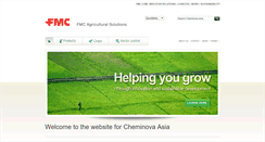 Desktop Screenshot of cheminova.asia